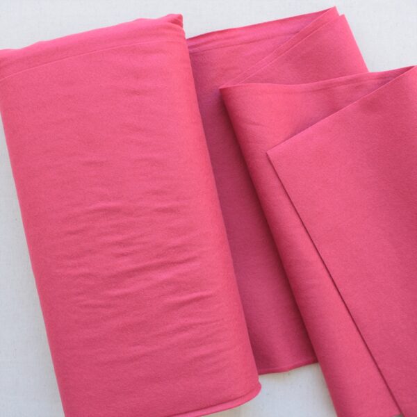 Panno lana al metro color rosa antico - Cose di Laura creatività in feltro