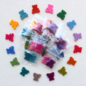 Mix orsi in feltro - Cose di Laura creatività in feltro