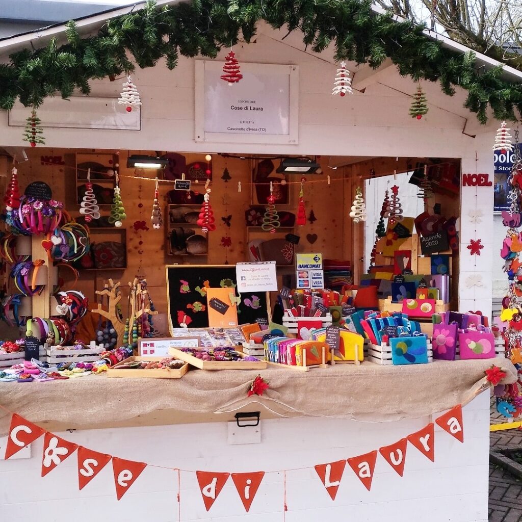 Casetta mercatino di Natale